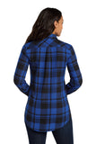 Zeta Phi Beta Plaid Flannel Tunic