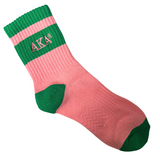 Alpha Kappa Alpha Crew Socks