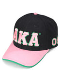 AKA Greek Letter Adjustable Hat/ Cap