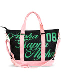 Alpha Kappa Alpha Canvas Crossbody Tote Bag