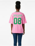 Alpha Kappa Alpha Oversized Jersey Tee