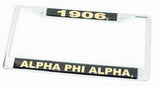1906 Founder Plate Frame - Alpha Phi Alpha