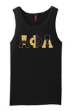 Alpha Phi Alpha Color Block Tank Top
