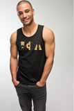 Alpha Phi Alpha Color Block Tank Top