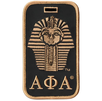 Alpha Phi Alpha Pharoah Luggage Tag