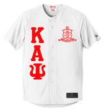 Kappa Alpha Psi New Era Coat of Arms Baseball Jersey