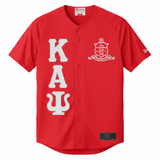 Kappa Alpha Psi New Era Coat of Arms Baseball Jersey