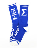Phi Beta Sigma Athletic Crew Socks II