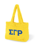 Sigma Gamma Rho Fur Tote Bag