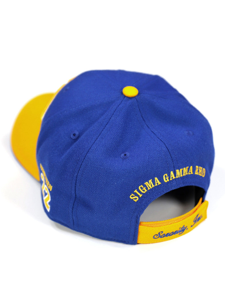 SGRho Greek Letter Adjustable Cap/Hat- Sigma Gamma Rho