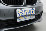 Poodle Etched License Plate -Sigma Gamma Rho
