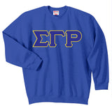 Sigma Gamma Rho 3 Greek Letter Crewneck Sweatshirt