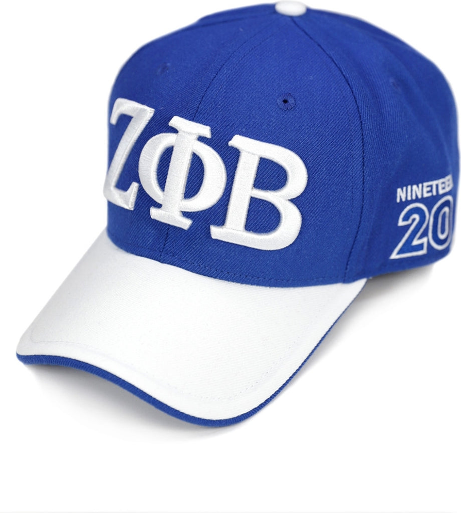 Zeta Phi Beta Greek Letter Adjustable Hat / Cap