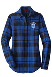 Zeta Phi Beta Plaid Flannel Tunic