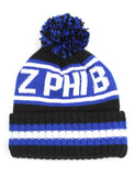 Zeta Phi Beta 1920 3D Letter Knit Beanie