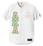 Alpha Kappa Alpha Crest Oversized Baseball Jersey