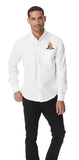 Kappa Coat of Arms Untucked Fit Oxford- Kappa Alpha Psi