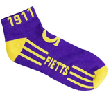Omega Psi Phi Athletic Dry Fit Ankle Socks