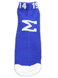 Phi Beta Sigma Athletic Dry Fit Ankle Socks