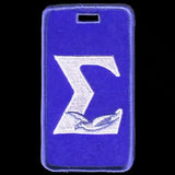 Phi Beta Sigma Dove Luggage tag