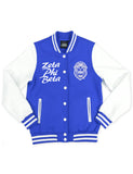Zeta Phi Beta Fleece Varsity Jacket