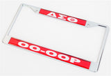 OO-OOP Call Tag Plate Frame - Delta Sigma Theta
