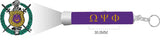Omega Psi Phi Torch Light Keychain