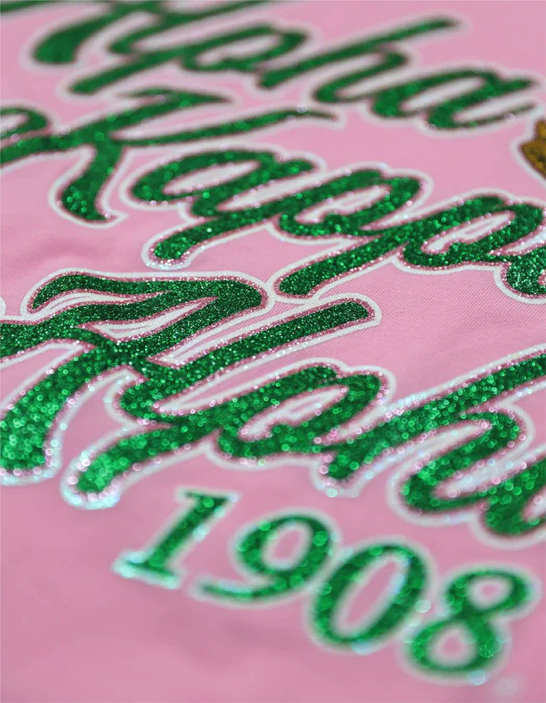 Alpha Kappa Alpha Glitter Long Sleeve Tees