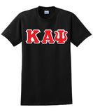 Kappa Alpha Psi Greek 3 Letter Embroidered T-Shirt