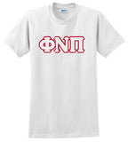 Phi Nu Pi Embroidered T-Shirt - Kappa Alpha Psi