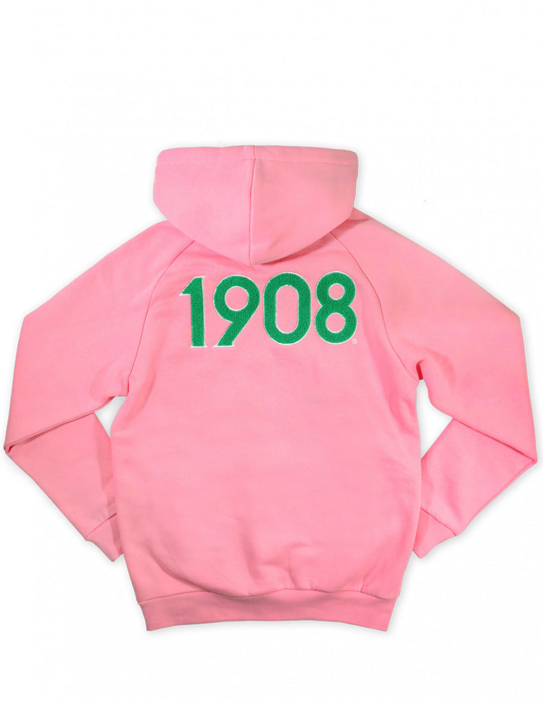 AKA Chenille Shield Hoodie - Alpha Kappa Alpha