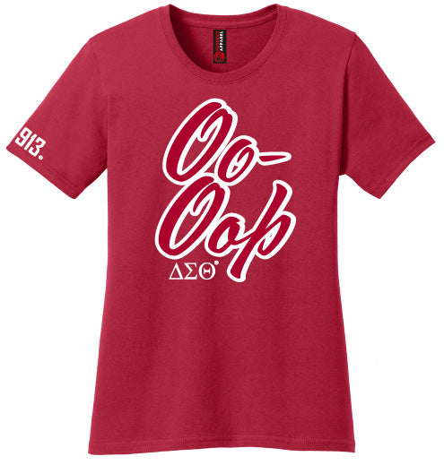 Delta Call Tag Printed T-Shirt - Delta Sigma Theta