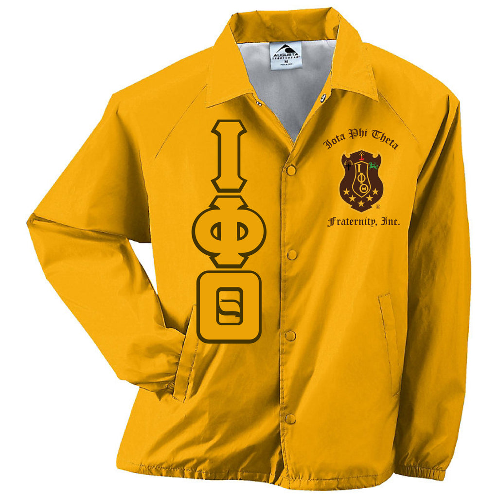 Iota Greek Lettered Crossing Line Jacket