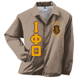 Iota Greek Lettered Crossing Line Jacket