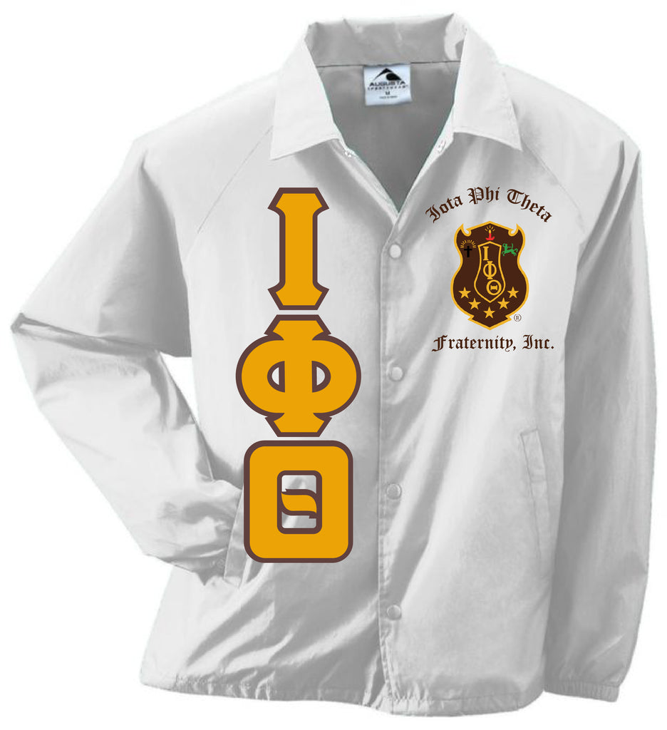 Iota Greek Lettered Crossing Line Jacket