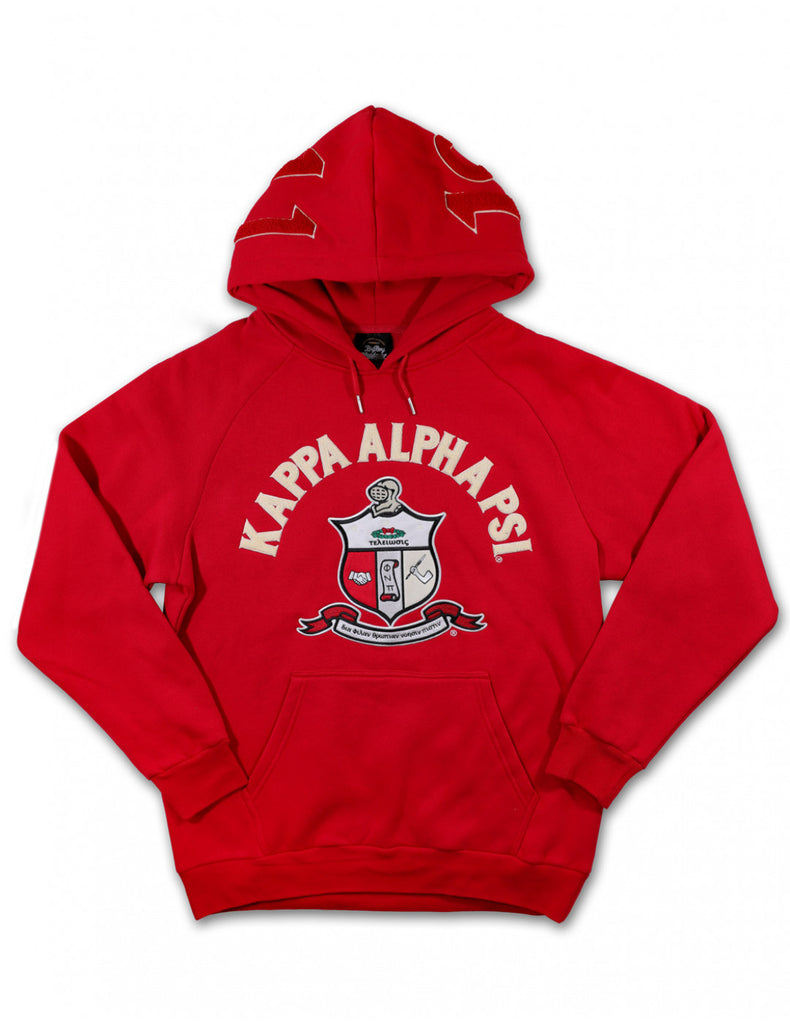 Kappa Alpha Psi Chenille Shield Hoodie