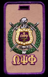 Omega Crest Luggage Tag - Omega Psi Phi