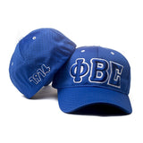 Sigma 3D Greek Letter Flex Fit Hat / Cap - Phi Beta Sigma