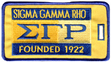 SGRho Founded 1922 Luggage tag