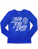 Zeta Phi Beta Glitter Long Sleeve Tees