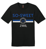 Zeta Phi Beta Sorority Stripes T-Shirt [CLEARANCE]