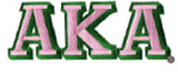 AKA Individual 3 Letter Patch Set - Alpha Kappa Alpha