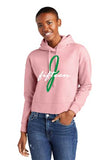 AKA J15 Cropped Hooded Sweatshirt - Alpha Kappa Alpha