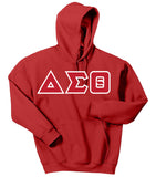 Delta Sigma Theta 3 Greek Letter Hoodie