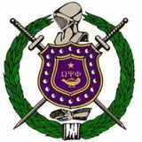 Omega Psi Phi Shield Decal