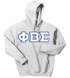 Phi Beta Sigma Greek 3 Letter Hoodie Sweatshirt